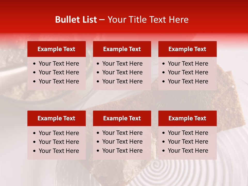 Organic Appetizer Tomato PowerPoint Template