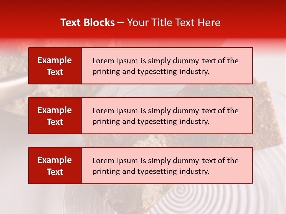 Organic Appetizer Tomato PowerPoint Template