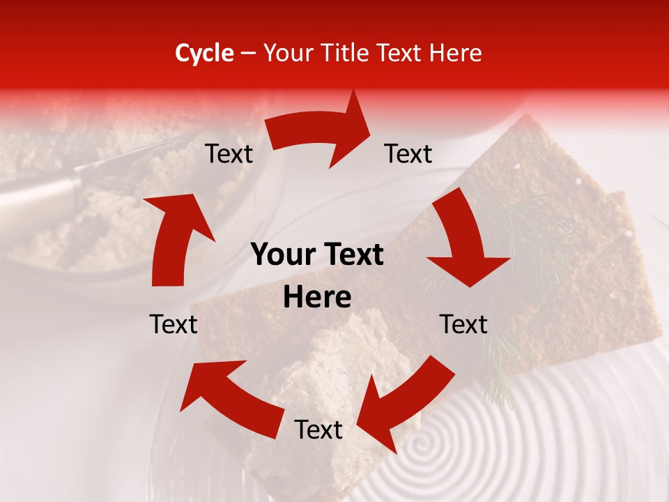 Organic Appetizer Tomato PowerPoint Template