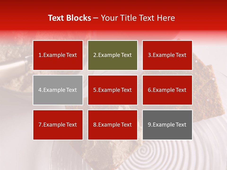 Organic Appetizer Tomato PowerPoint Template