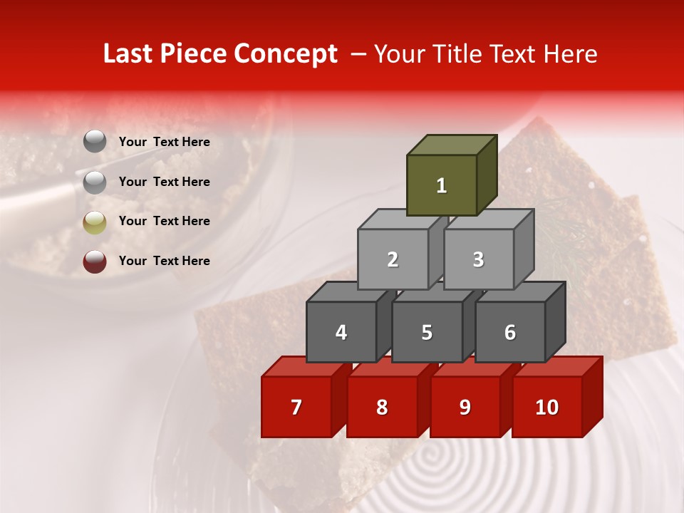 Organic Appetizer Tomato PowerPoint Template