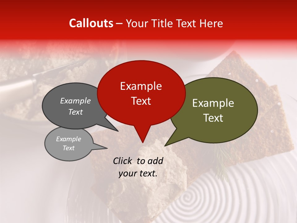 Organic Appetizer Tomato PowerPoint Template