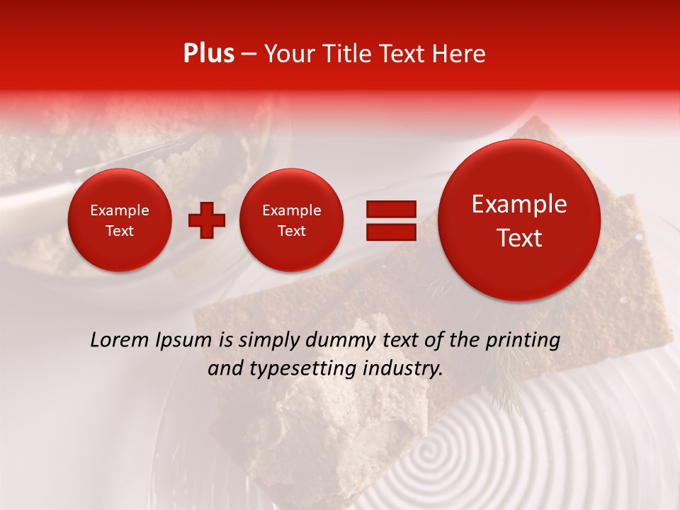 Organic Appetizer Tomato PowerPoint Template