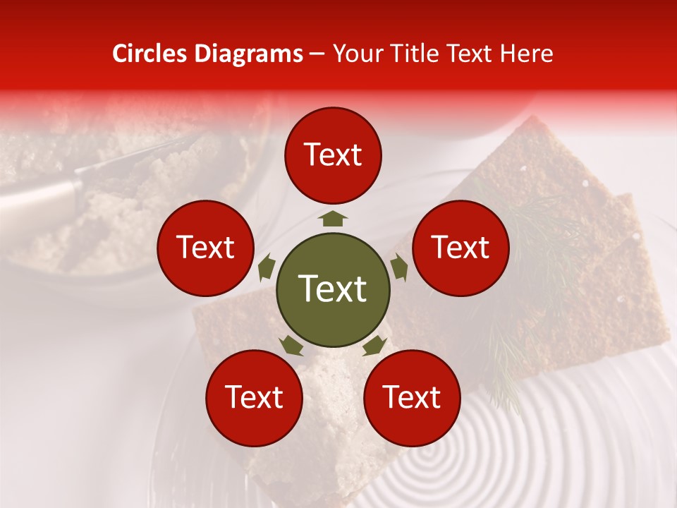 Organic Appetizer Tomato PowerPoint Template