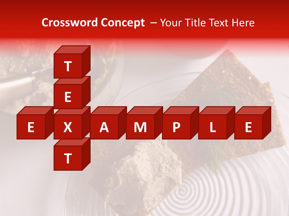 Organic Appetizer Tomato PowerPoint Template