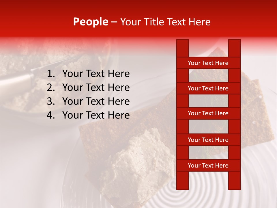 Organic Appetizer Tomato PowerPoint Template