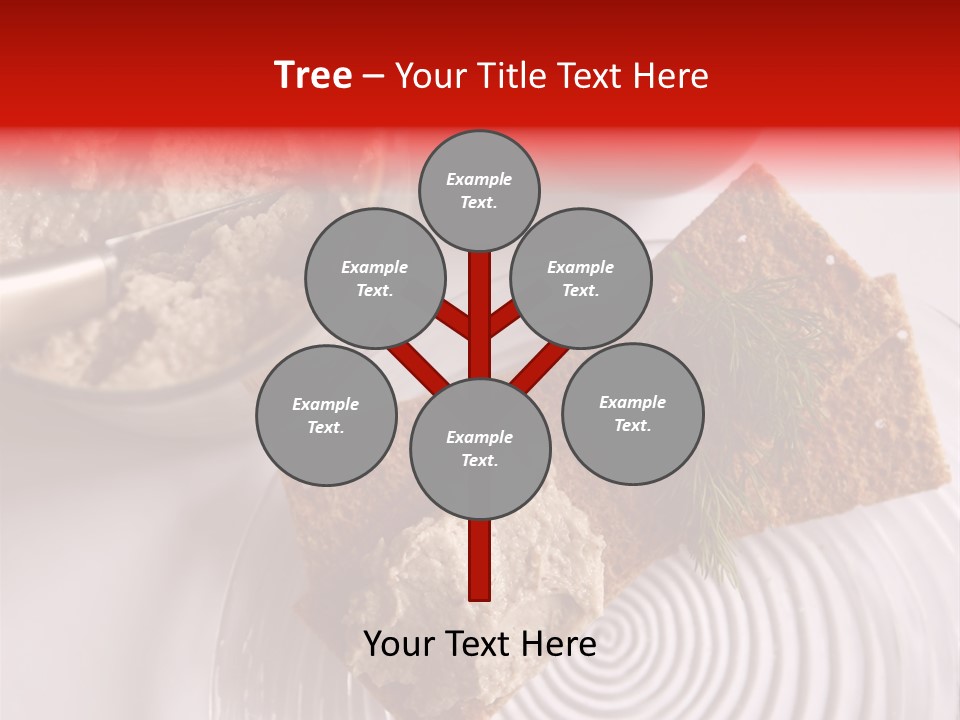 Organic Appetizer Tomato PowerPoint Template
