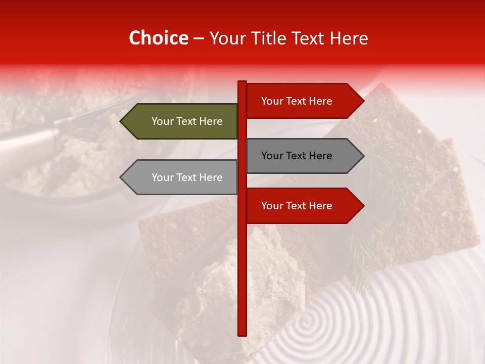 Organic Appetizer Tomato PowerPoint Template