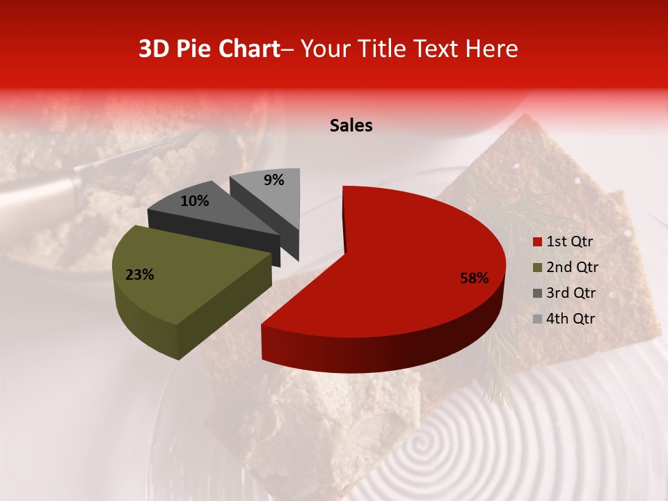 Organic Appetizer Tomato PowerPoint Template