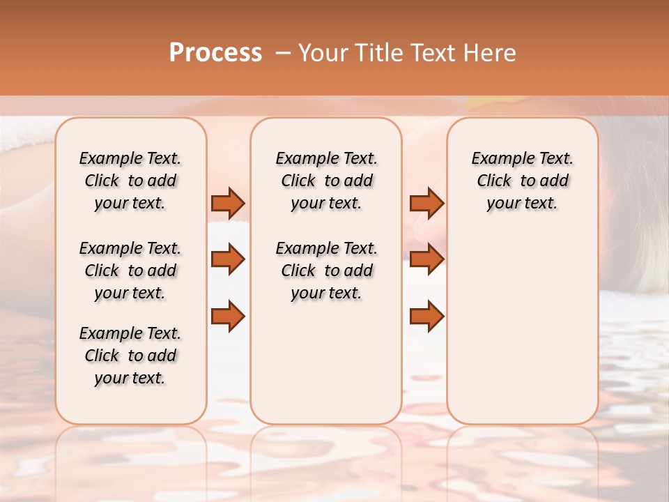 A Woman Laying Down In The Water With A Yellow Flower On Her Head PowerPoint Template