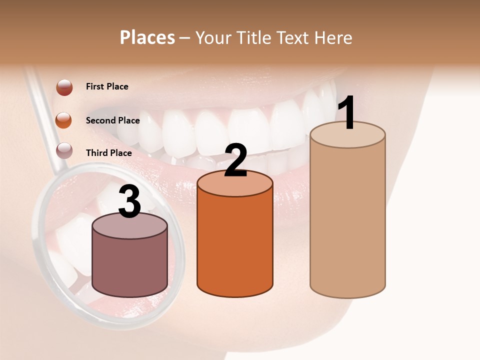 Girl Dental Care PowerPoint Template