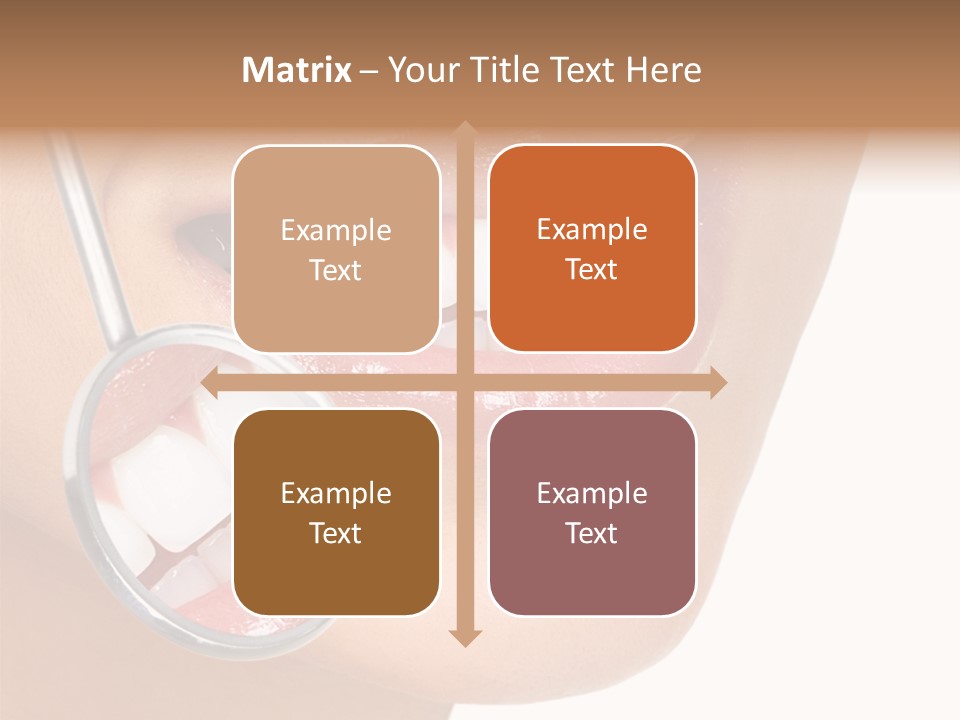 Girl Dental Care PowerPoint Template