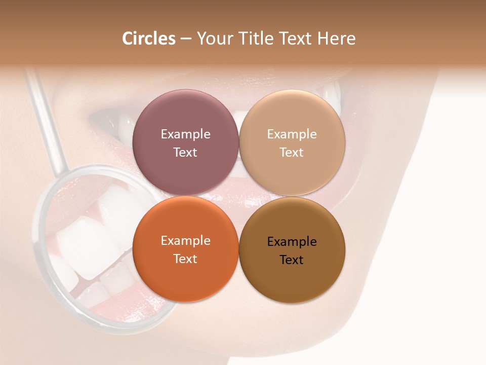 Girl Dental Care PowerPoint Template