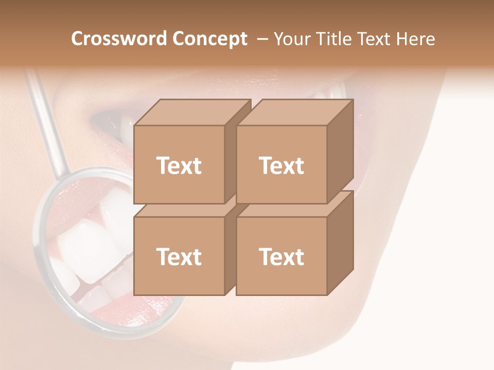 Girl Dental Care PowerPoint Template