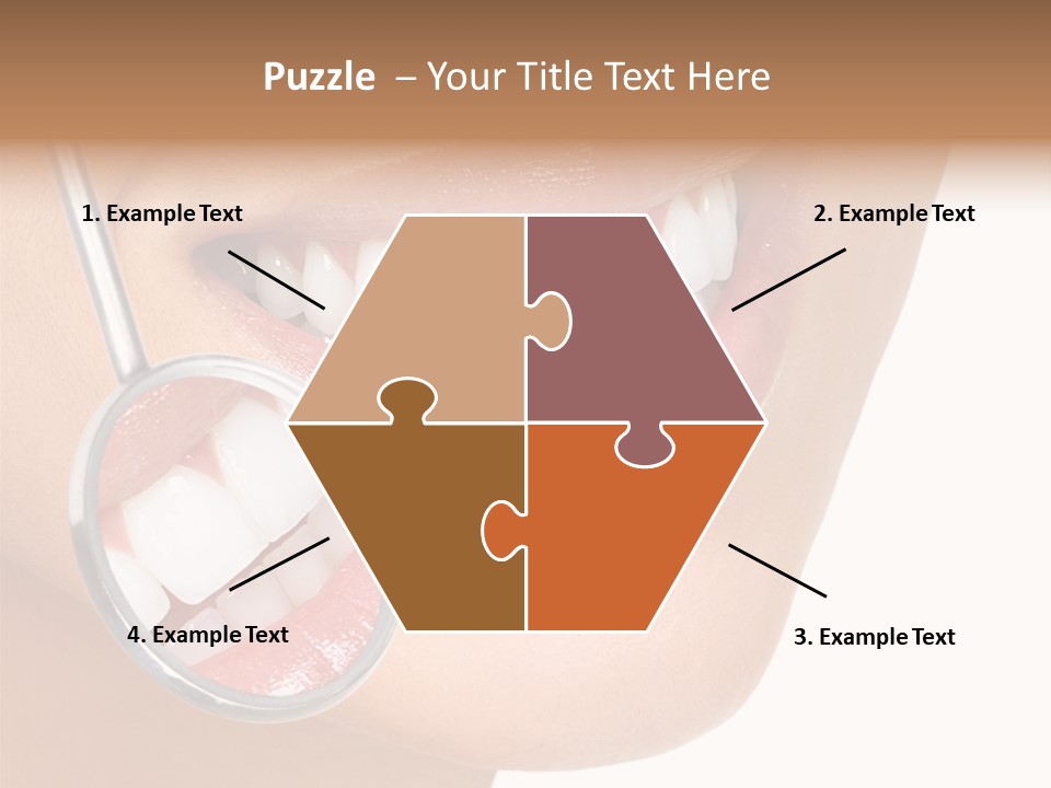 Girl Dental Care PowerPoint Template