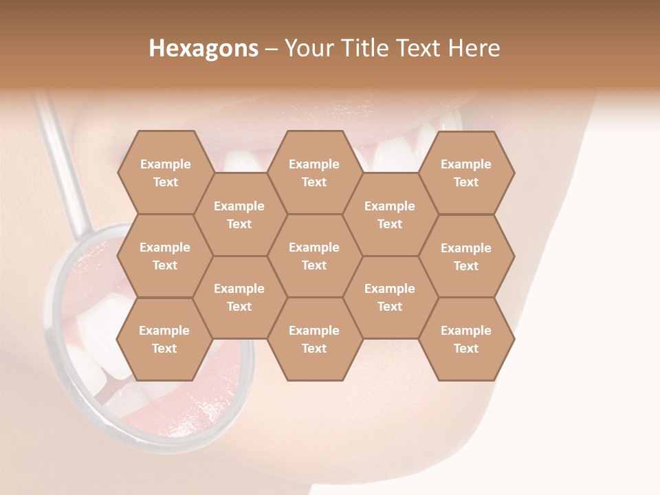 Girl Dental Care PowerPoint Template