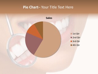 Girl Dental Care PowerPoint Template