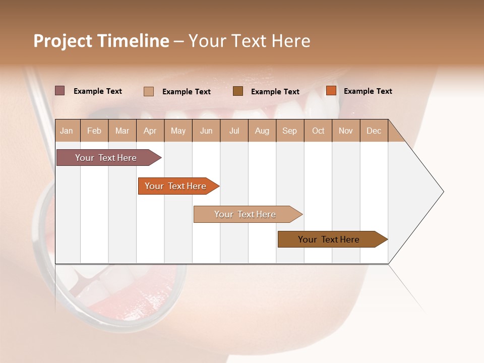 Girl Dental Care PowerPoint Template