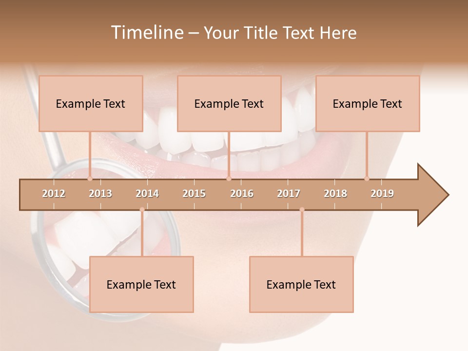 Girl Dental Care PowerPoint Template