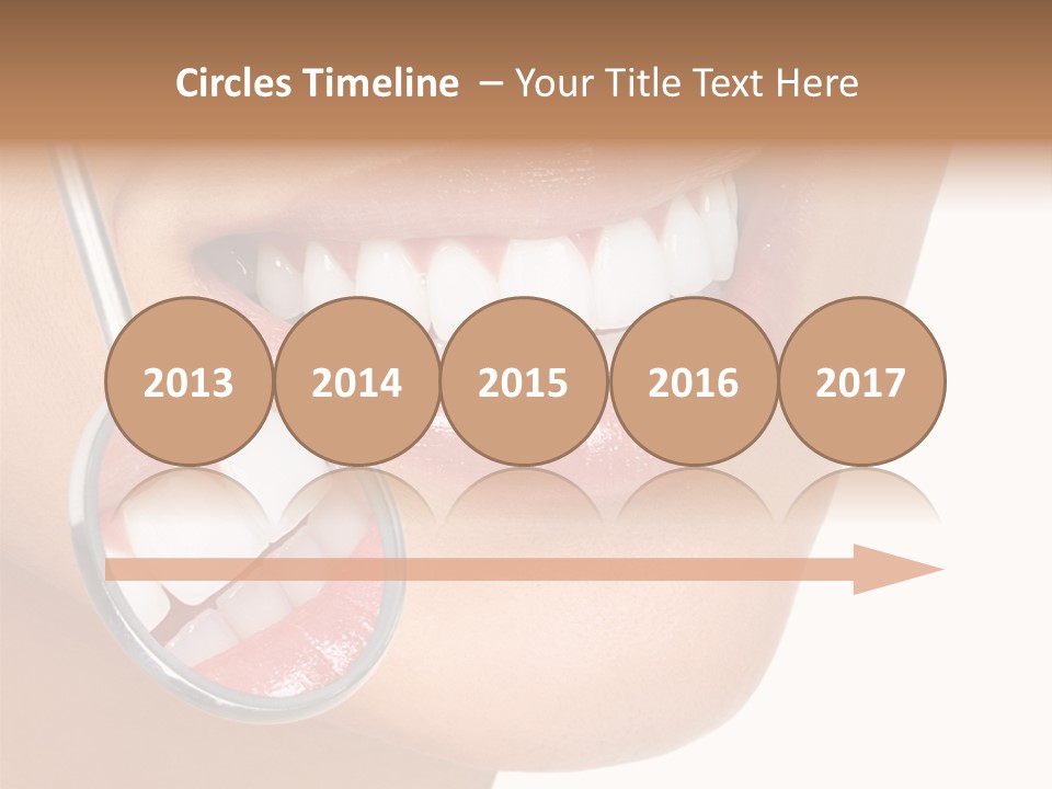 Girl Dental Care PowerPoint Template