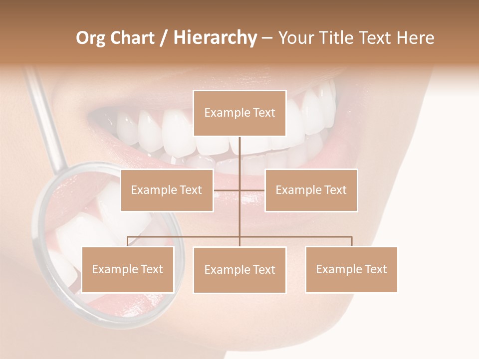 Girl Dental Care PowerPoint Template