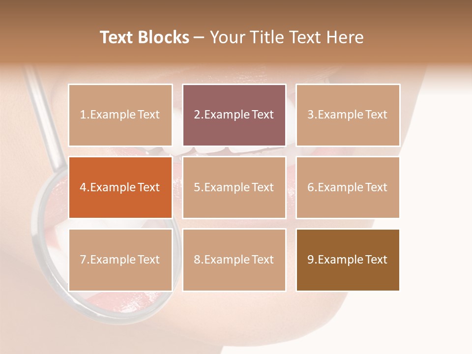 Girl Dental Care PowerPoint Template