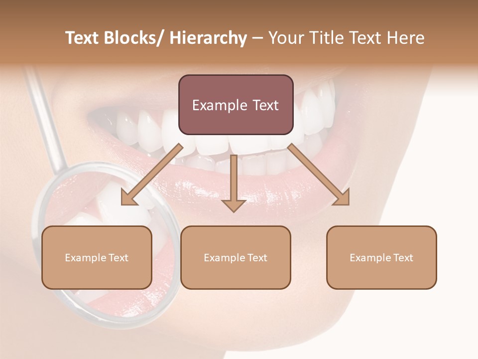 Girl Dental Care PowerPoint Template