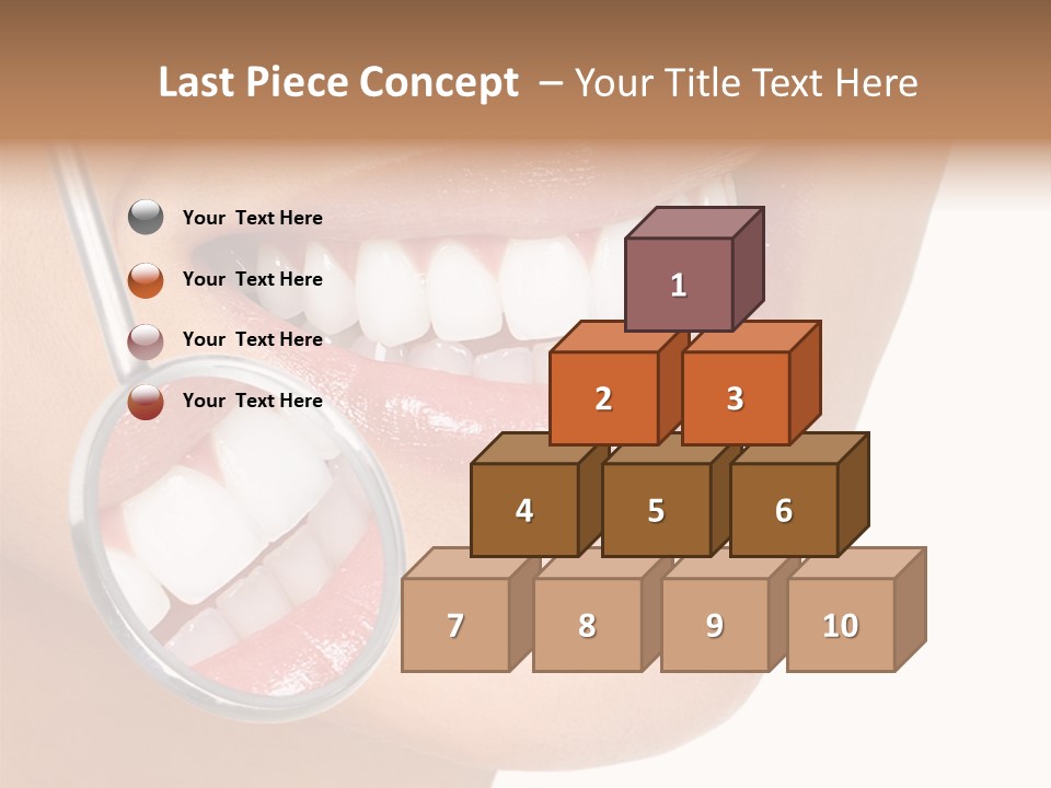 Girl Dental Care PowerPoint Template