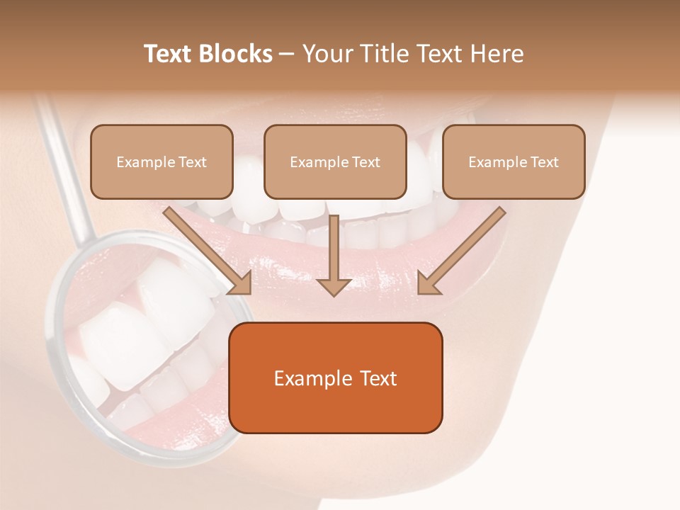 Girl Dental Care PowerPoint Template