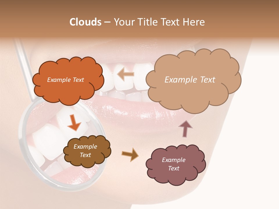 Girl Dental Care PowerPoint Template