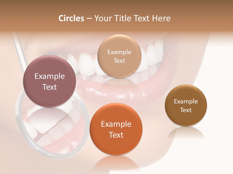 Girl Dental Care PowerPoint Template