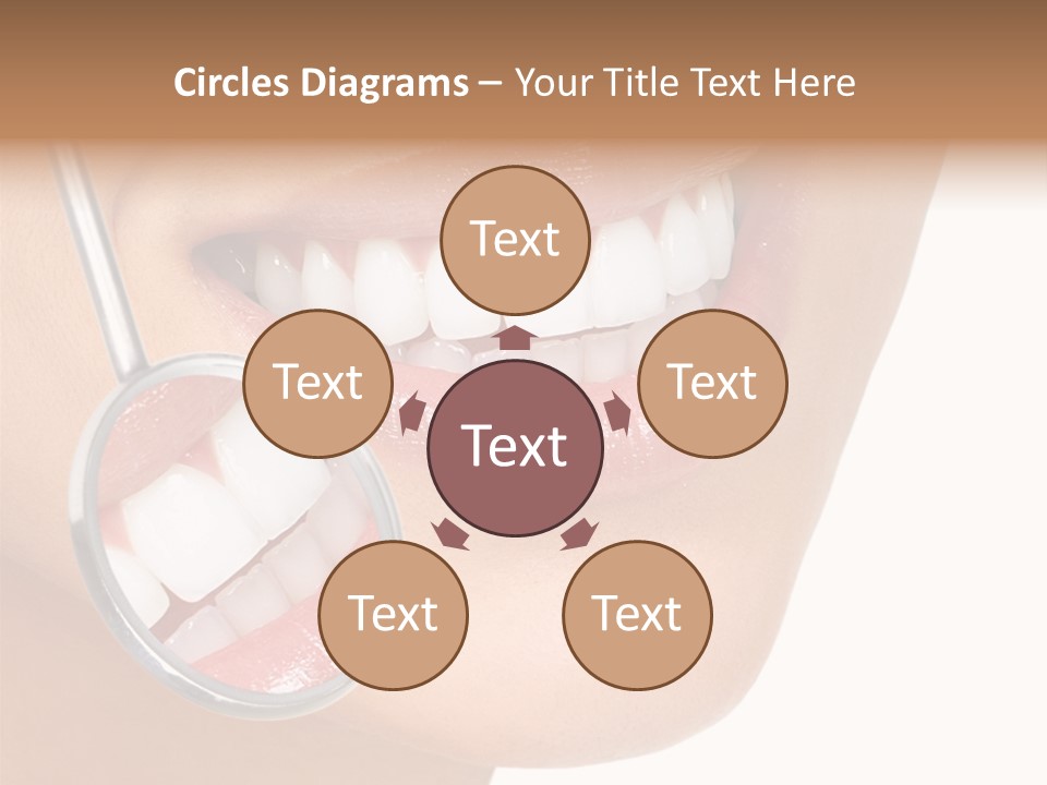 Girl Dental Care PowerPoint Template