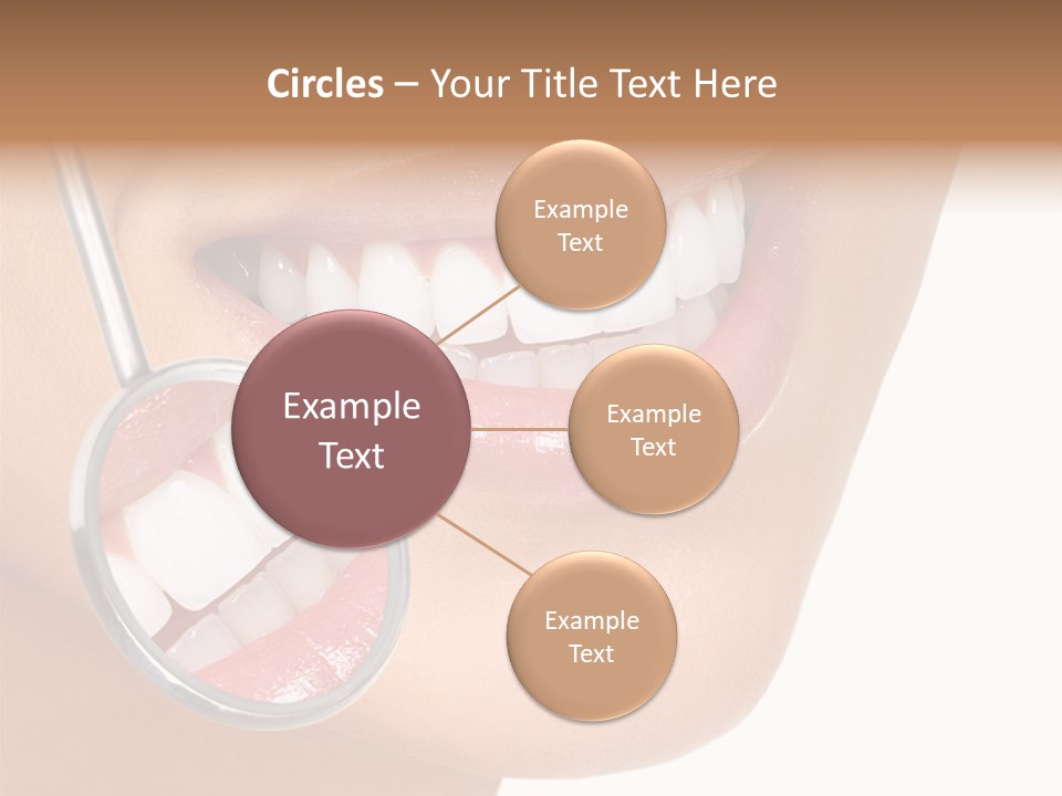 Girl Dental Care PowerPoint Template