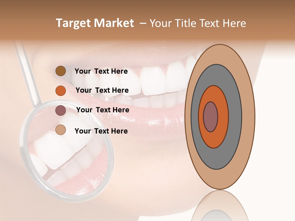 Girl Dental Care PowerPoint Template