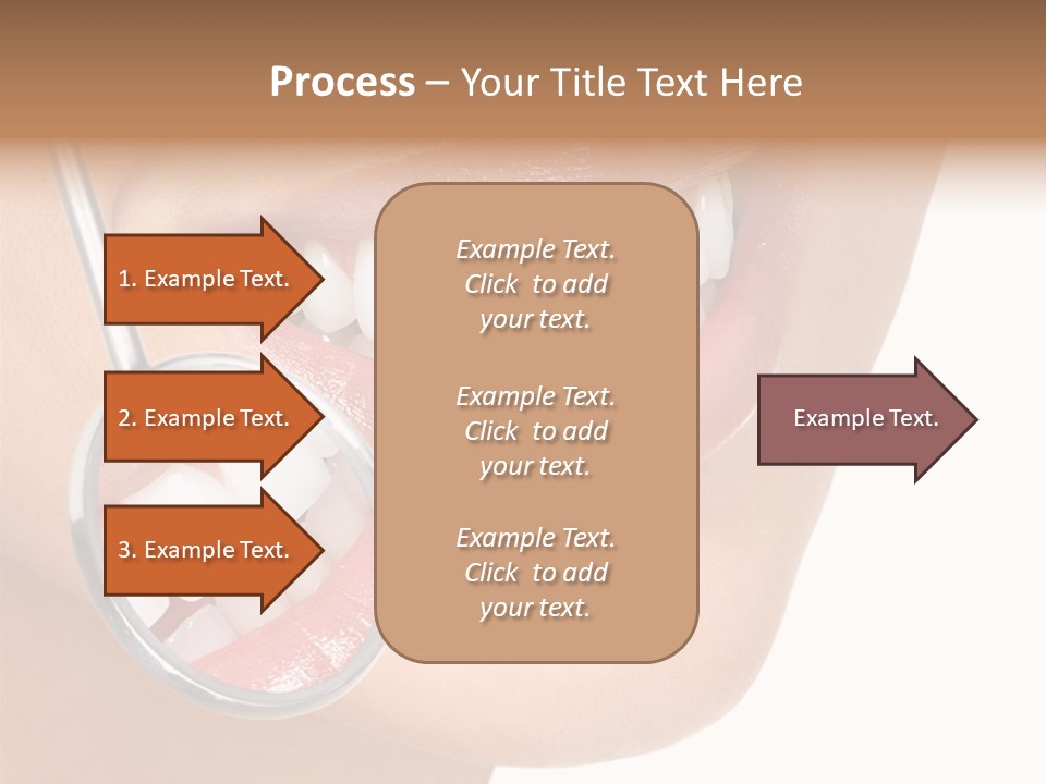 Girl Dental Care PowerPoint Template