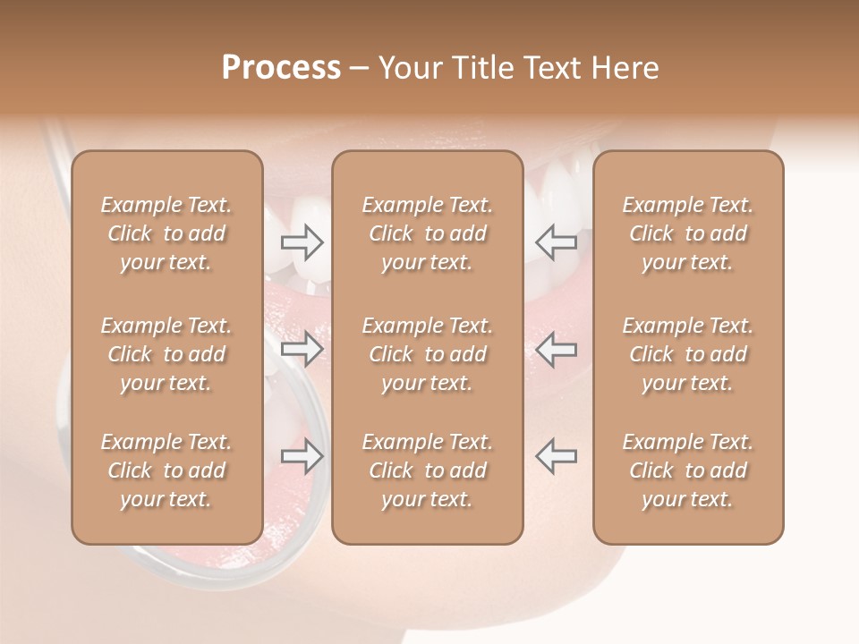 Girl Dental Care PowerPoint Template