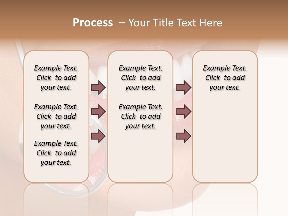Girl Dental Care PowerPoint Template