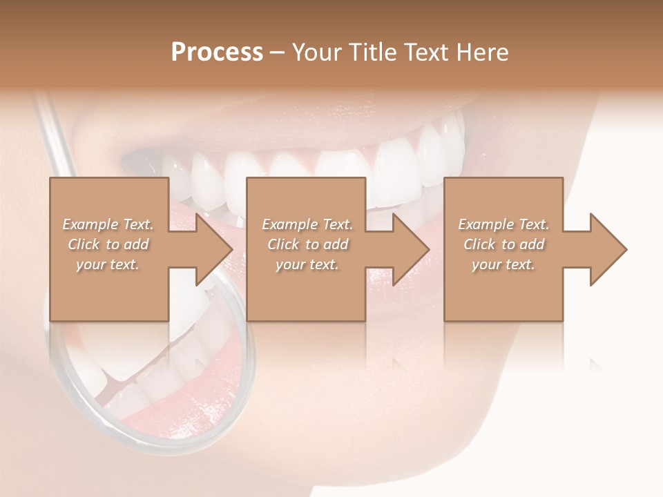 Girl Dental Care PowerPoint Template