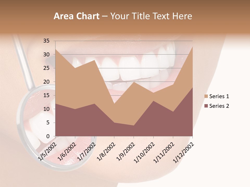 Girl Dental Care PowerPoint Template