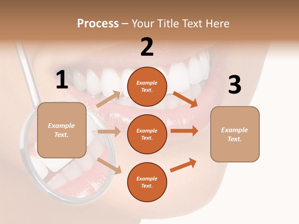 Girl Dental Care PowerPoint Template