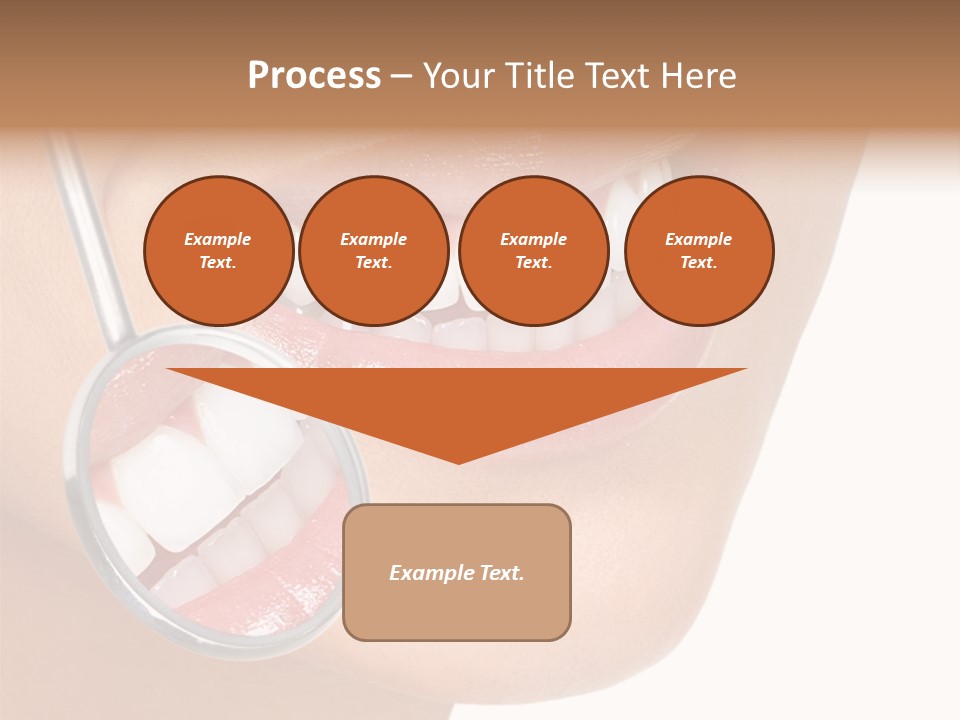 Girl Dental Care PowerPoint Template