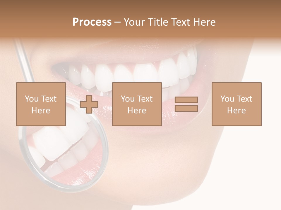 Girl Dental Care PowerPoint Template