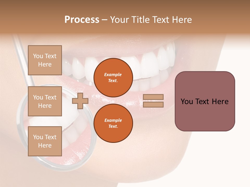 Girl Dental Care PowerPoint Template