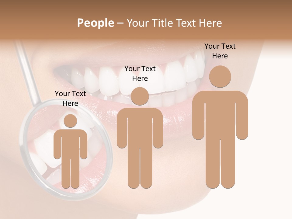 Girl Dental Care PowerPoint Template