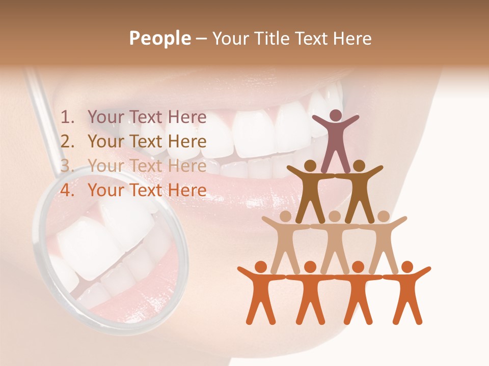 Girl Dental Care PowerPoint Template