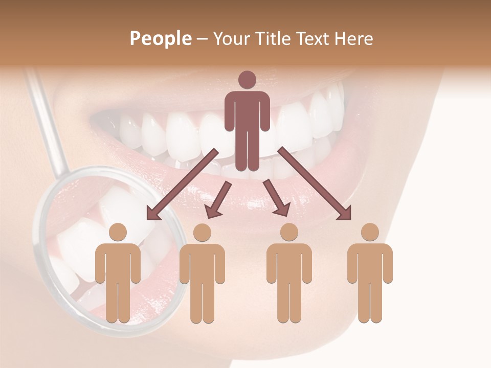 Girl Dental Care PowerPoint Template
