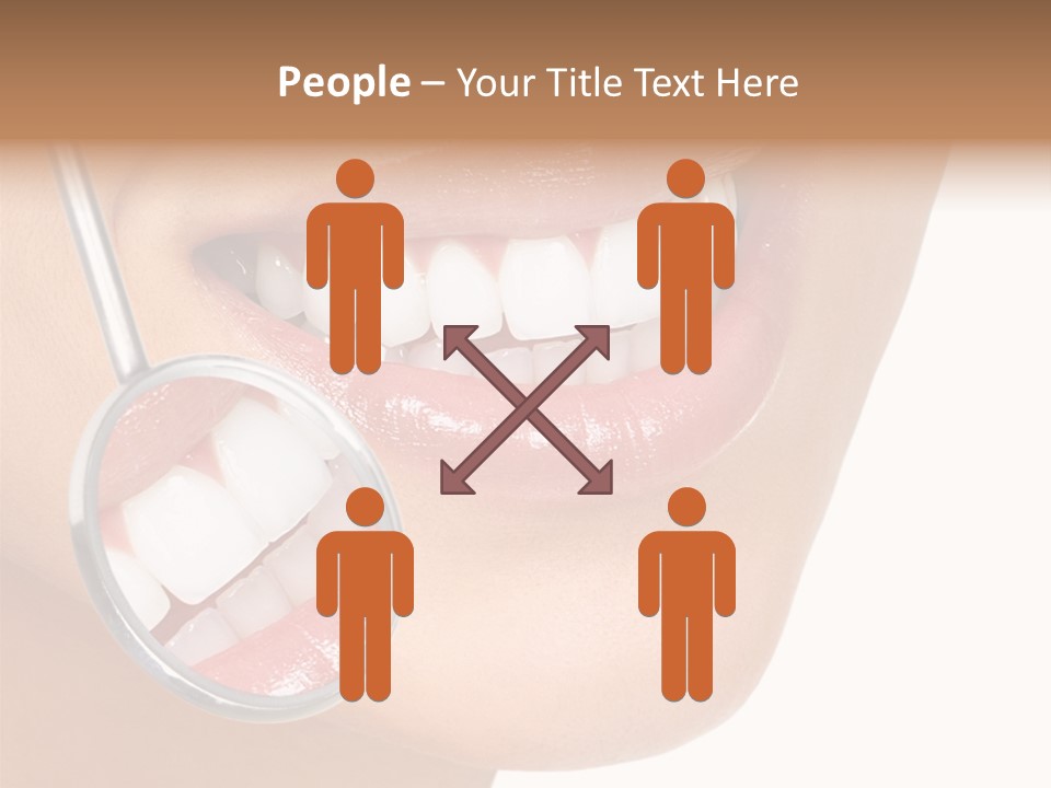 Girl Dental Care PowerPoint Template