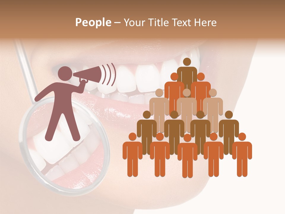 Girl Dental Care PowerPoint Template