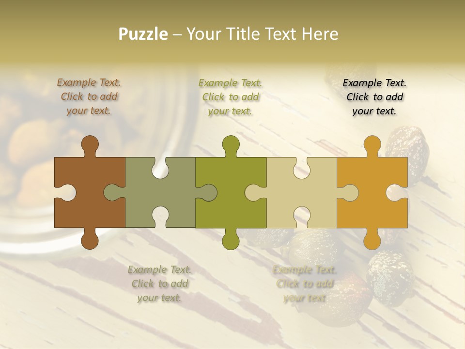 Jar Brine Glass PowerPoint Template