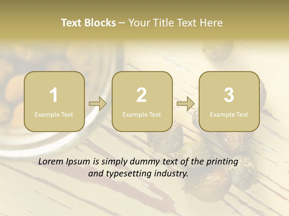 Jar Brine Glass PowerPoint Template